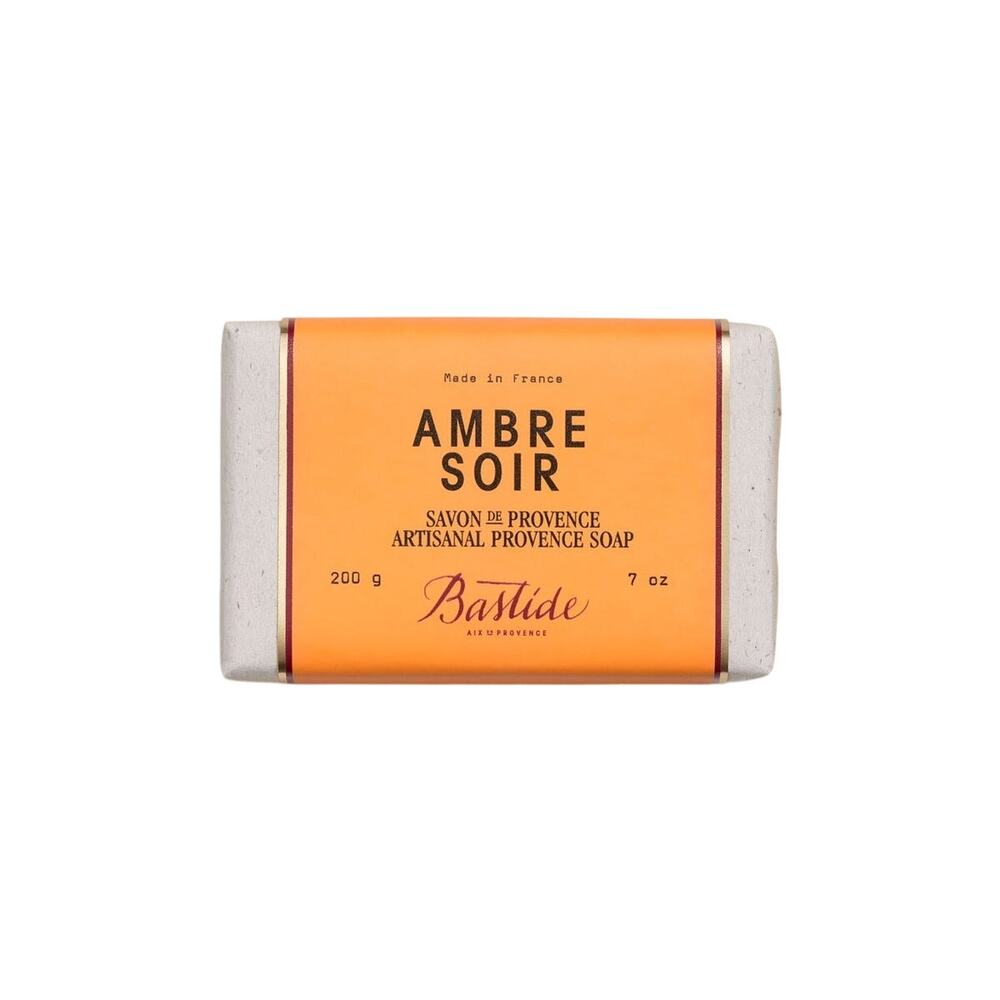 Bastide Ambre Soir Artisanal Provence Scented Soap – Triple-Milled 7oz